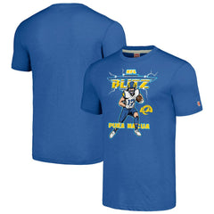 Puka Nacua  Homage Unisex NFL Blitz Player Tri-Blend T-Shirt - Los Angeles Rams