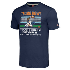 Walter Payton  Homage Unisex Tecmo Bowl Retired Player Graphic Tri-Blend T-Shirt - Chicago Bears