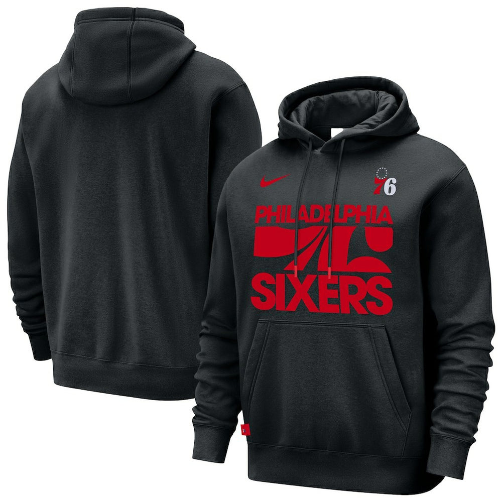 NBA Philadelphia 76ers Courtside Club Pullover Hoodie