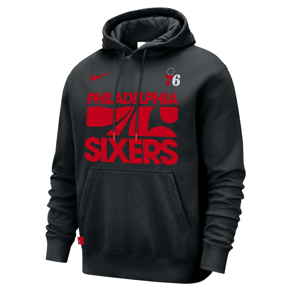 NBA Philadelphia 76ers Courtside Club Pullover Hoodie