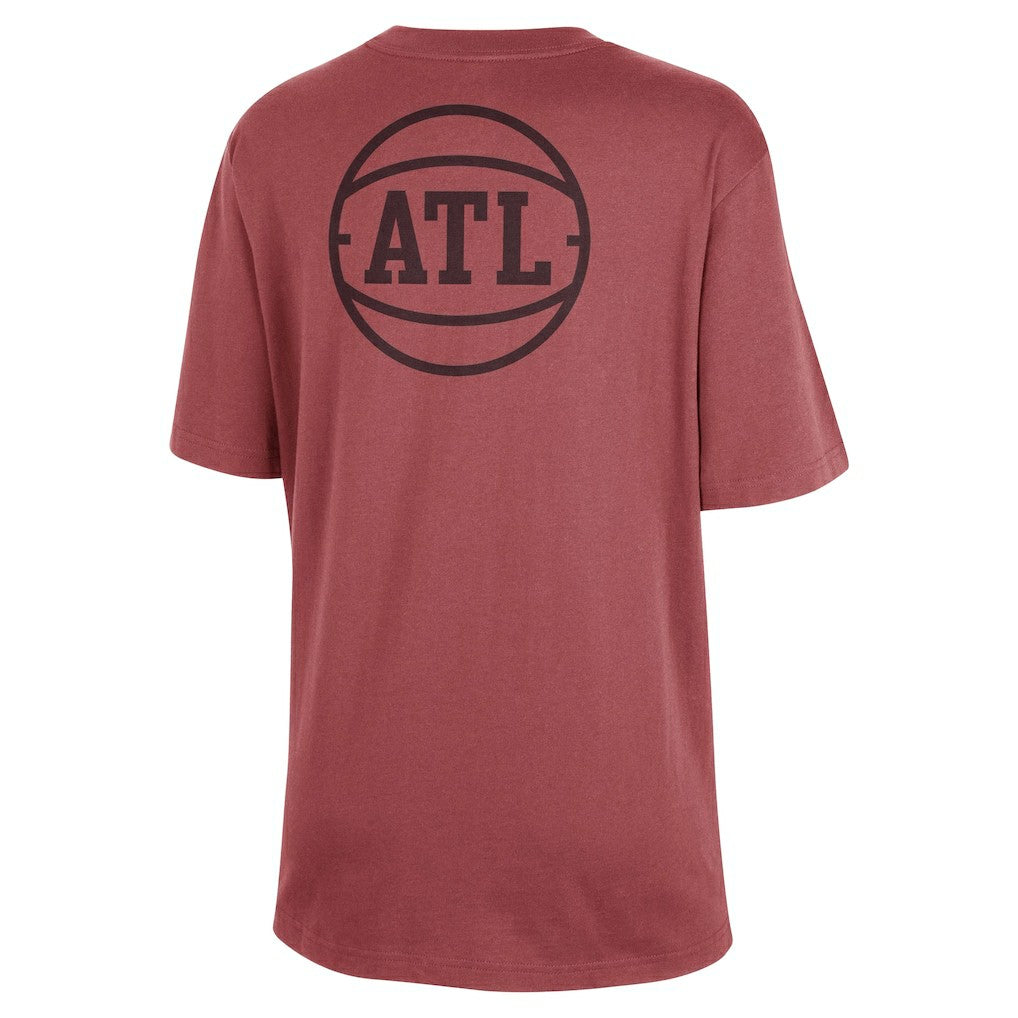 NBA Atlanta Hawks Jordan Brand Women's Courtside Statement Edition Boyfriend T-Shirt
