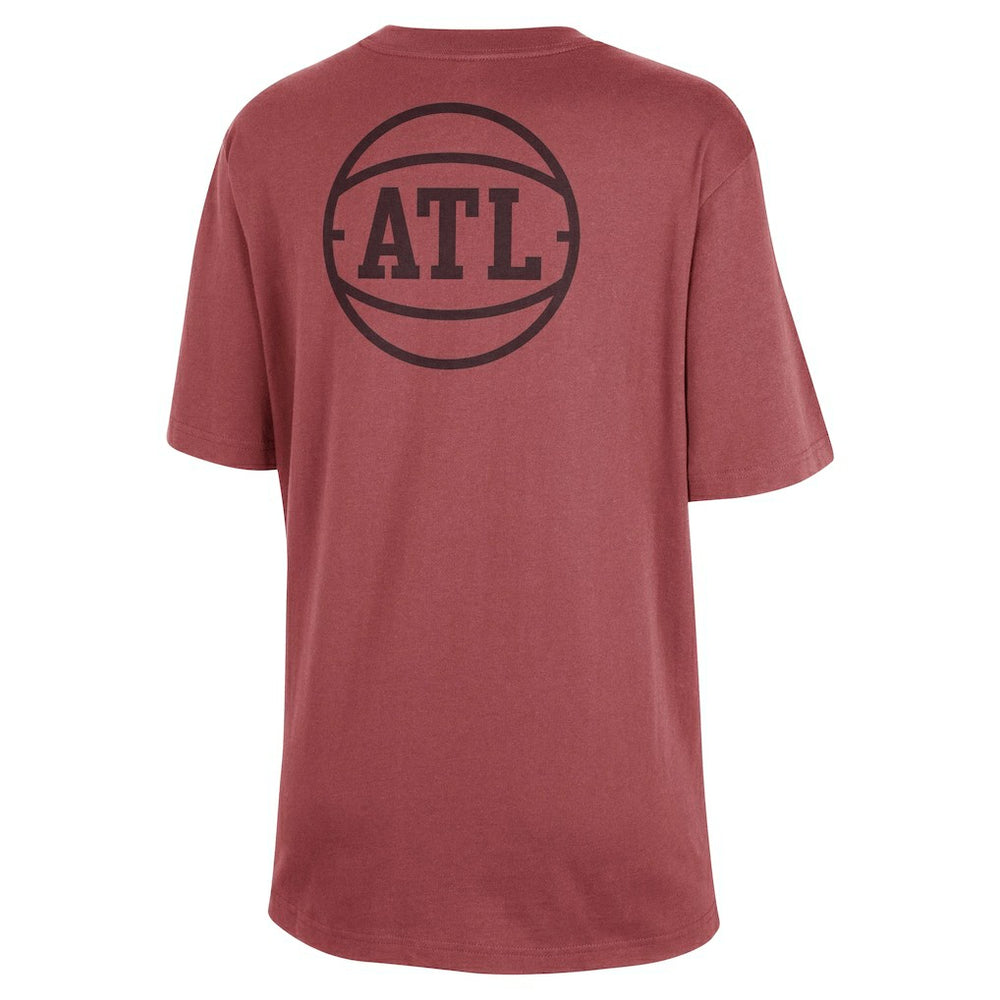 NBA Atlanta Hawks Jordan Brand Women's Courtside Statement Edition Boyfriend T-Shirt