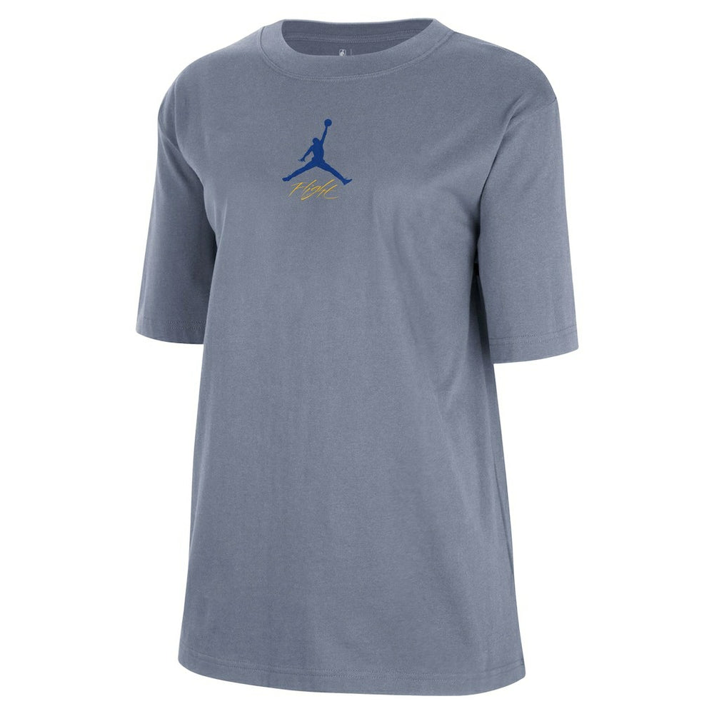 NBA Golden State Warriors Jordan Brand Women's Courtside Statement Edition Boyfriend T-Shirt sale