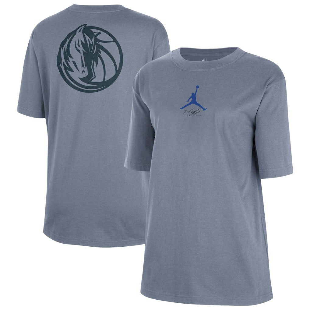 NBA Dallas Mavericks Jordan Brand Women's Courtside Statement Edition Boyfriend T-Shirt sale