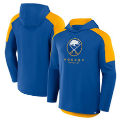 NHL Royal Buffalo Sabres Fanatics Meta Game Transitional Pullover Hoodie