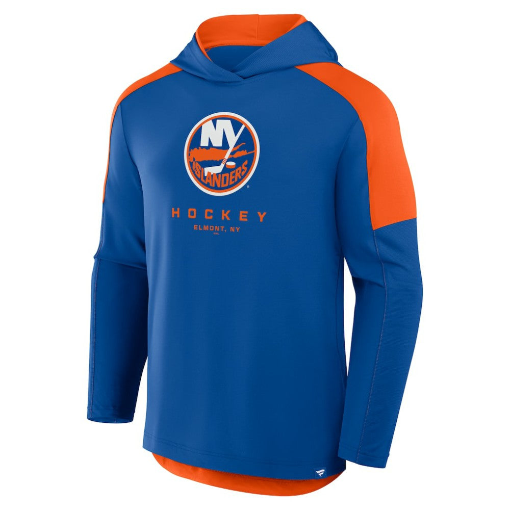 NHL Royal New York Islanders Fanatics Meta Game Transitional Pullover Hoodie