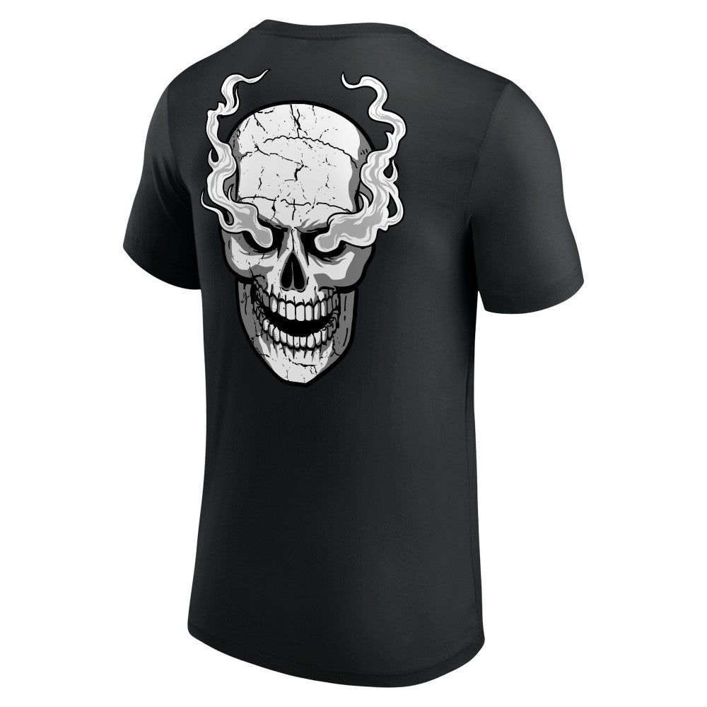 "Stone Cold" Steve Austin WWE x Manchester City Aguero 93:20 T-Shirt -  Black