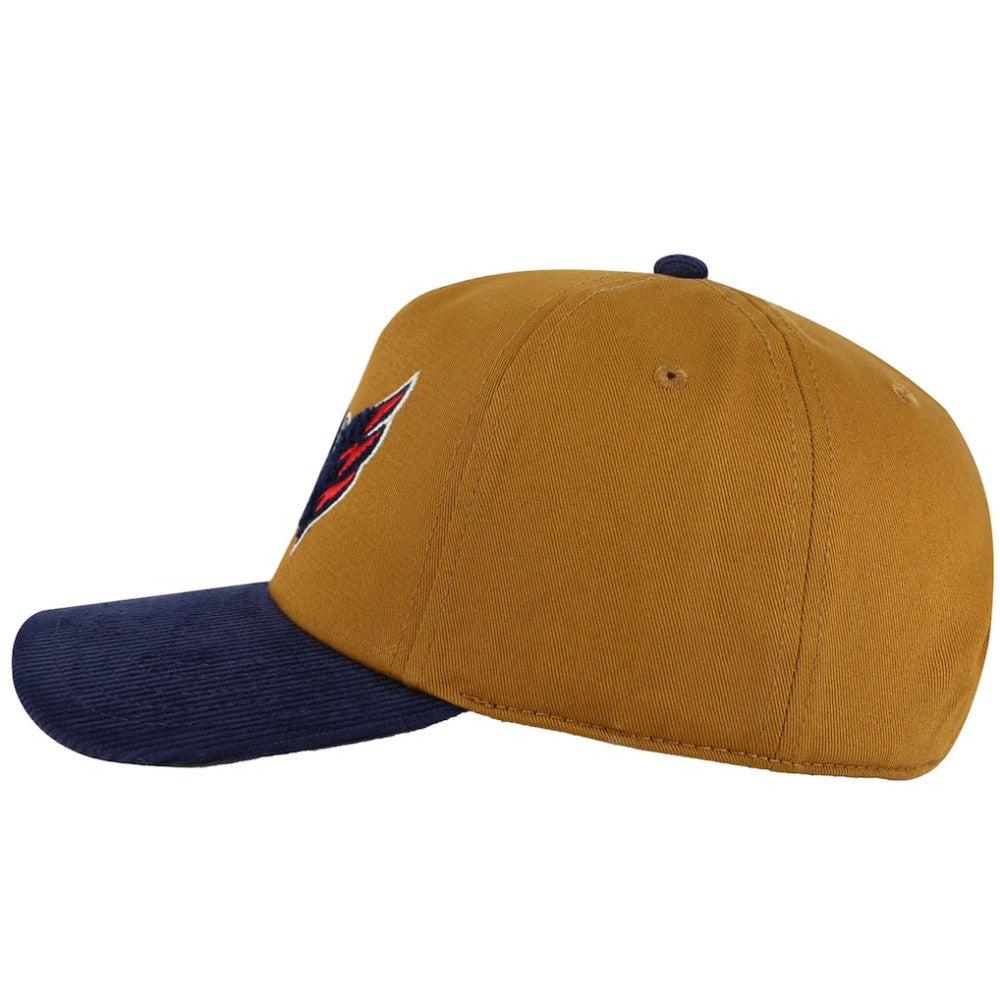 NHL Tan/Navy Washington Capitals American Needle Burnett Adjustable Hat