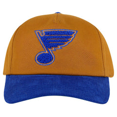 NHL Tan/Blue St. Louis Blues American Needle Burnett Adjustable Hat