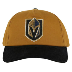 NHL Tan/Black Vegas Golden Knights American Needle Burnett Adjustable Hat