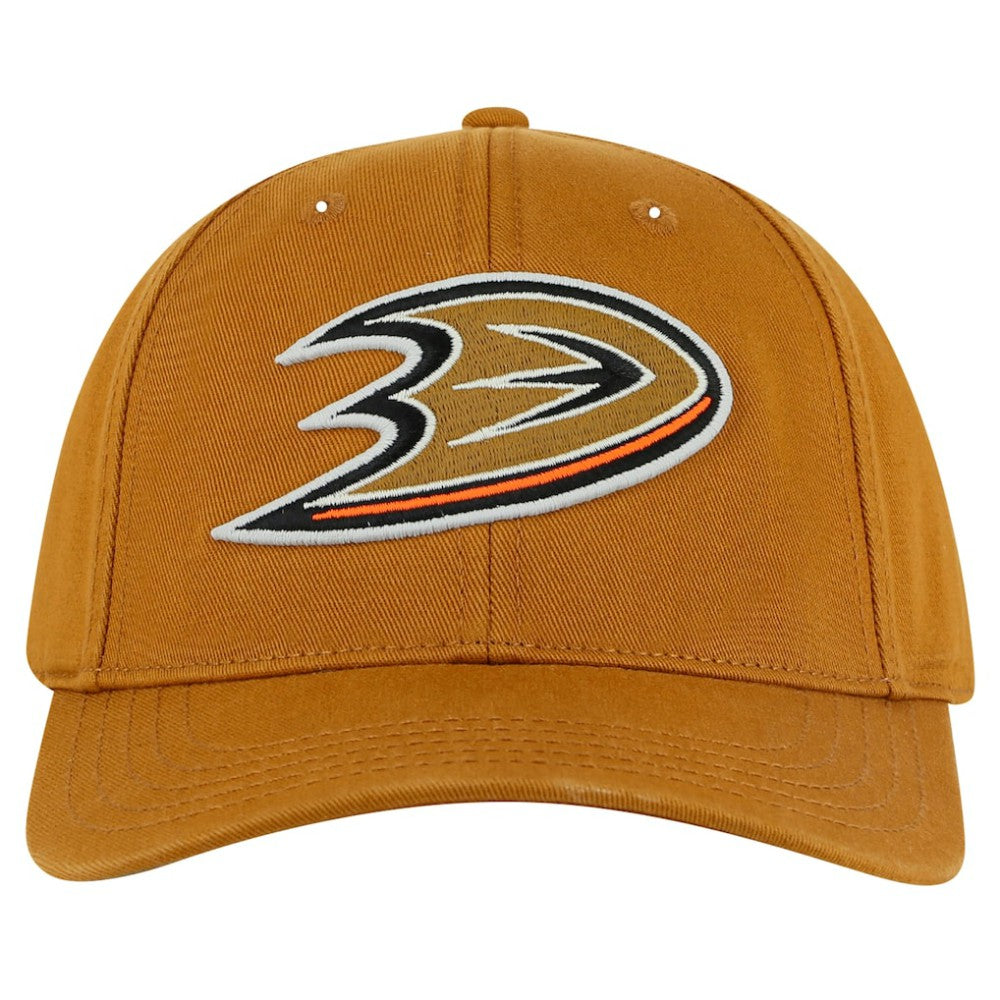 NHL Tan Anaheim Ducks American Needle Hepcat Washed Twill Adjustable Hat