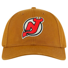 NHL Tan New Jersey Devils American Needle Hepcat Washed Twill Adjustable Hat