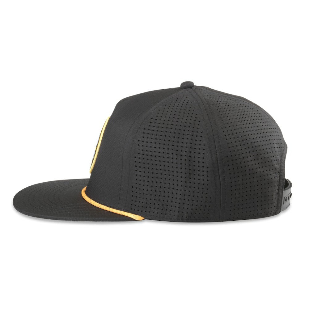 NHL Black Boston Bruins American Needle Buxton Pro Tech Adjustable Hat