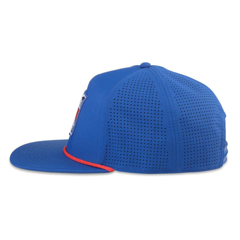 NHL Blue New York Rangers American Needle Buxton Pro Tech Adjustable Hat