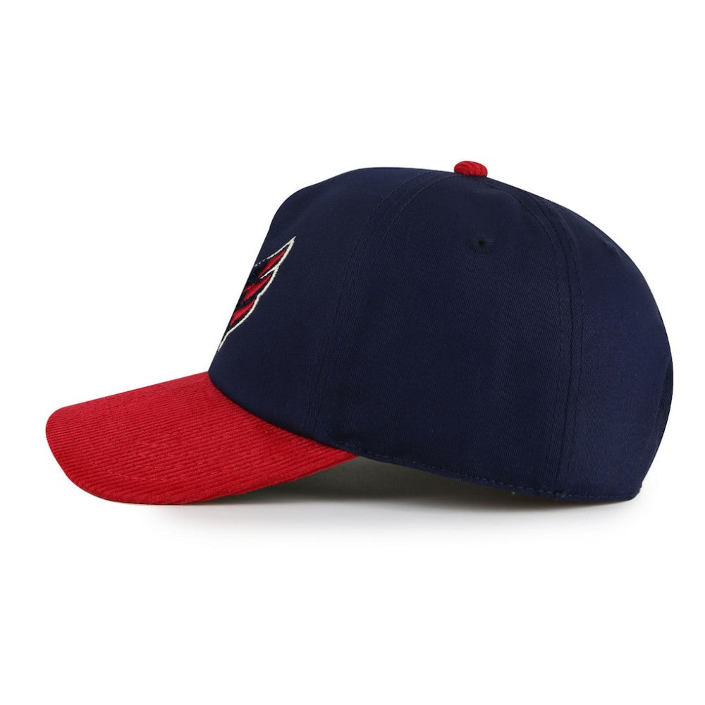 NHL Navy/Red Washington Capitals American Needle Burnett Adjustable Hat