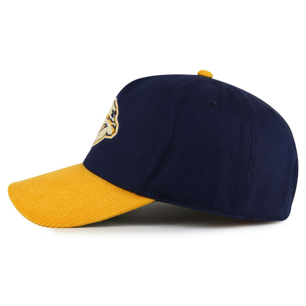 NHL Navy/Gold Nashville Predators American Needle Burnett Adjustable Hat