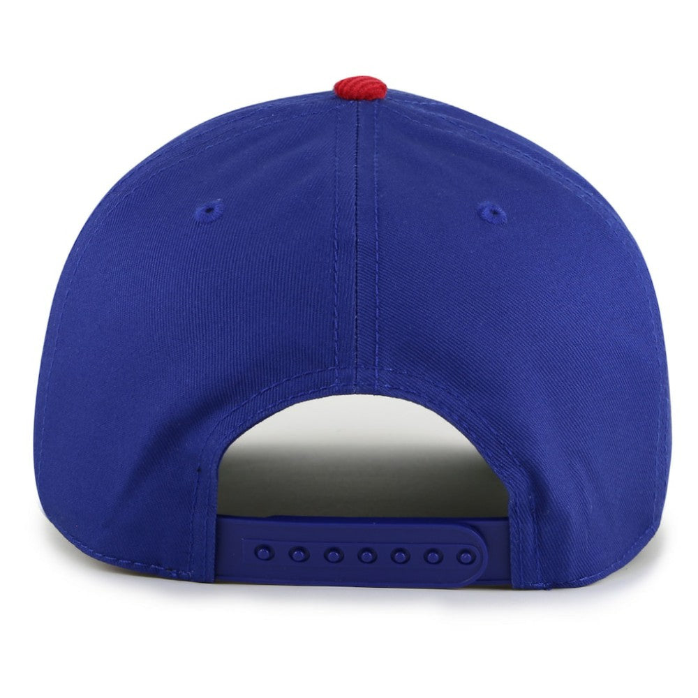 NHL Blue/Red New York Rangers American Needle Burnett Adjustable Hat