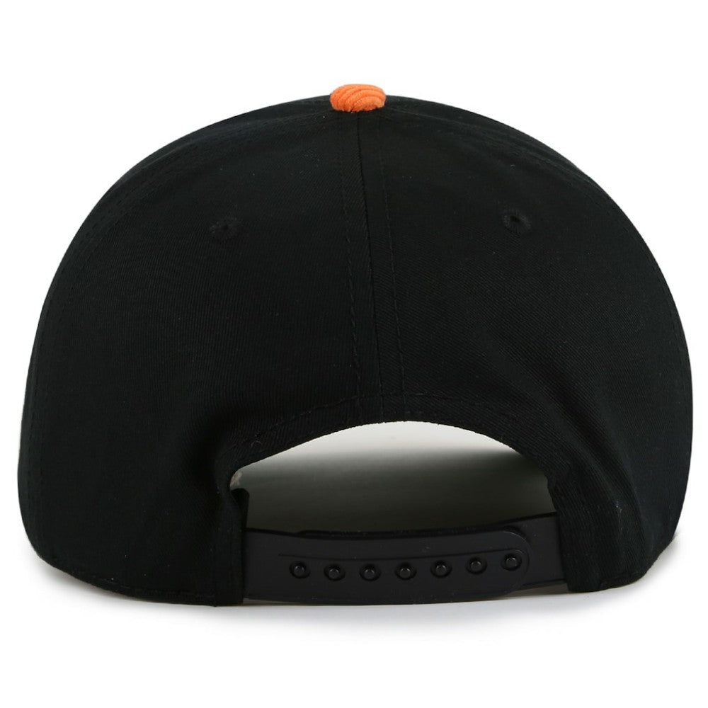 NHL Black/Orange Philadelphia Flyers American Needle Burnett Adjustable Hat