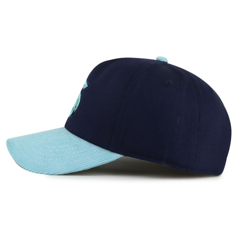 NHL Deep Sea Blue/Light Blue Seattle Kraken American Needle Burnett Adjustable Hat