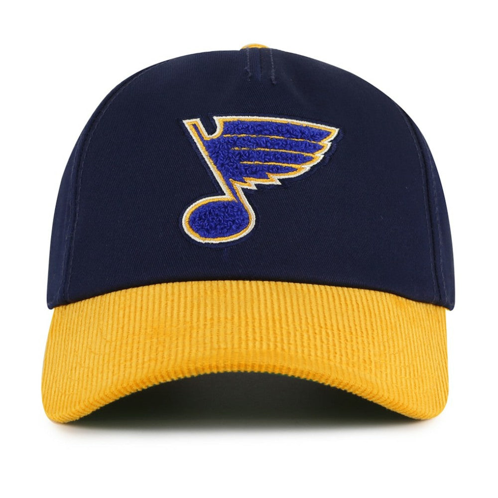 NHL Navy/Gold St. Louis Blues American Needle Burnett Adjustable Hat