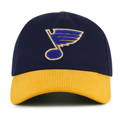 NHL Navy/Gold St. Louis Blues American Needle Burnett Adjustable Hat