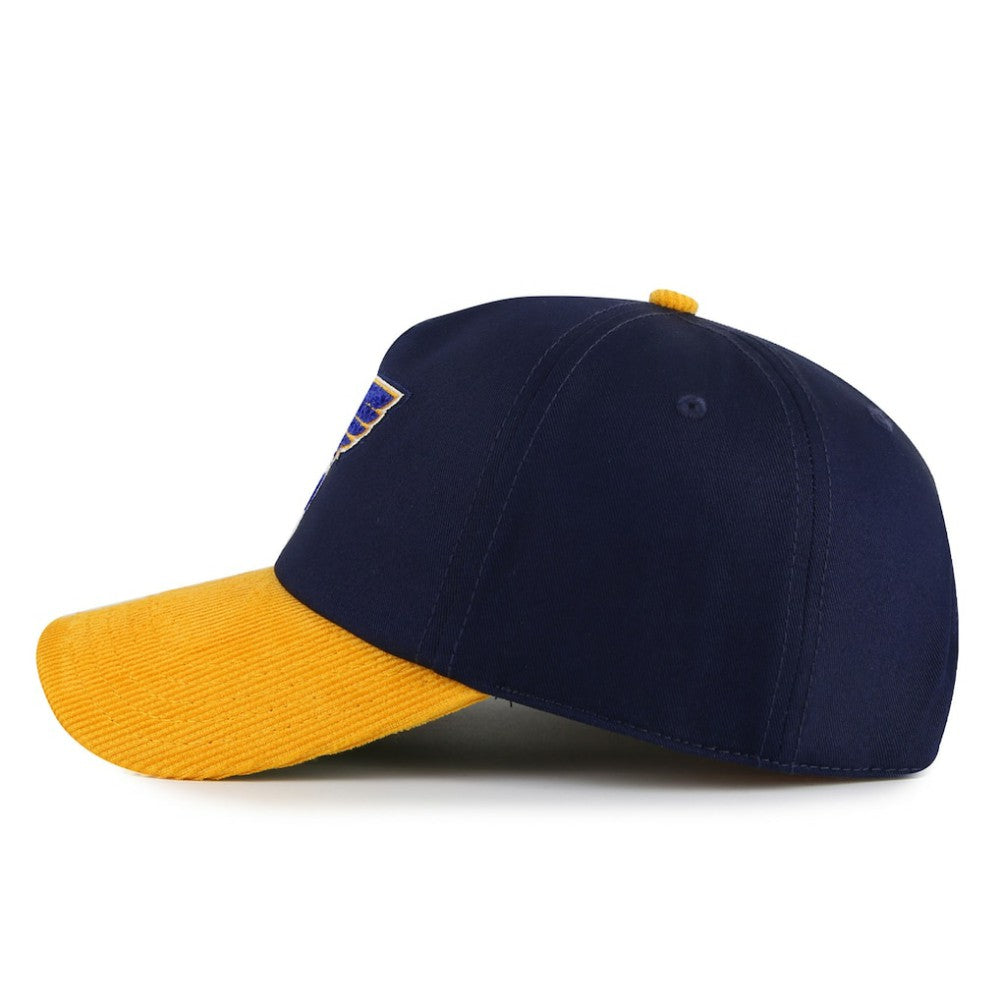 NHL Navy/Gold St. Louis Blues American Needle Burnett Adjustable Hat