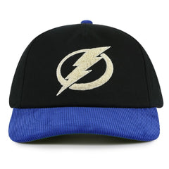 NHL Black/Blue Tampa Bay Lightning American Needle Burnett Adjustable Hat