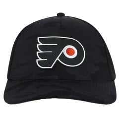 NHL Black Philadelphia Flyers American Needle Valin Camo Super Tech Vented Adjustable Hat