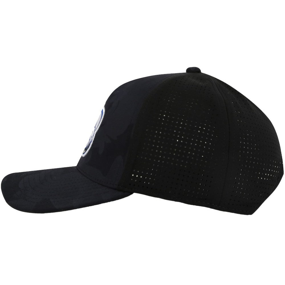 NHL Black Colorado Avalanche American Needle Valin Camo Super Tech Vented Adjustable Hat