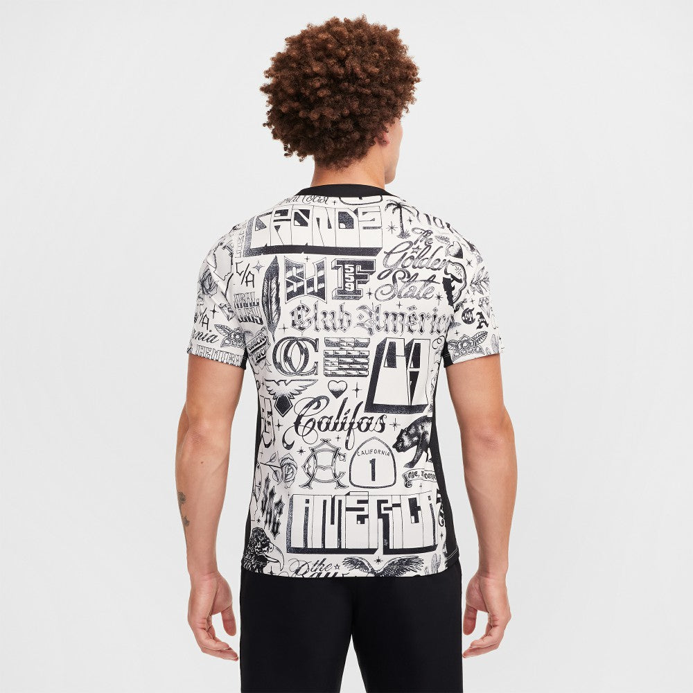 Club America 2024/25 CA x CA Academy Pro Pre-Match Performance Top - Nike Cream