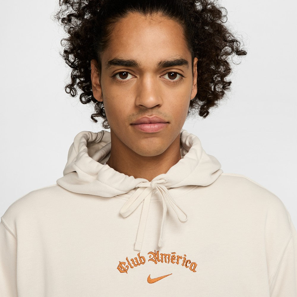Club America CA x CA Club Fleece Pullover Hoodie - Nike Cream