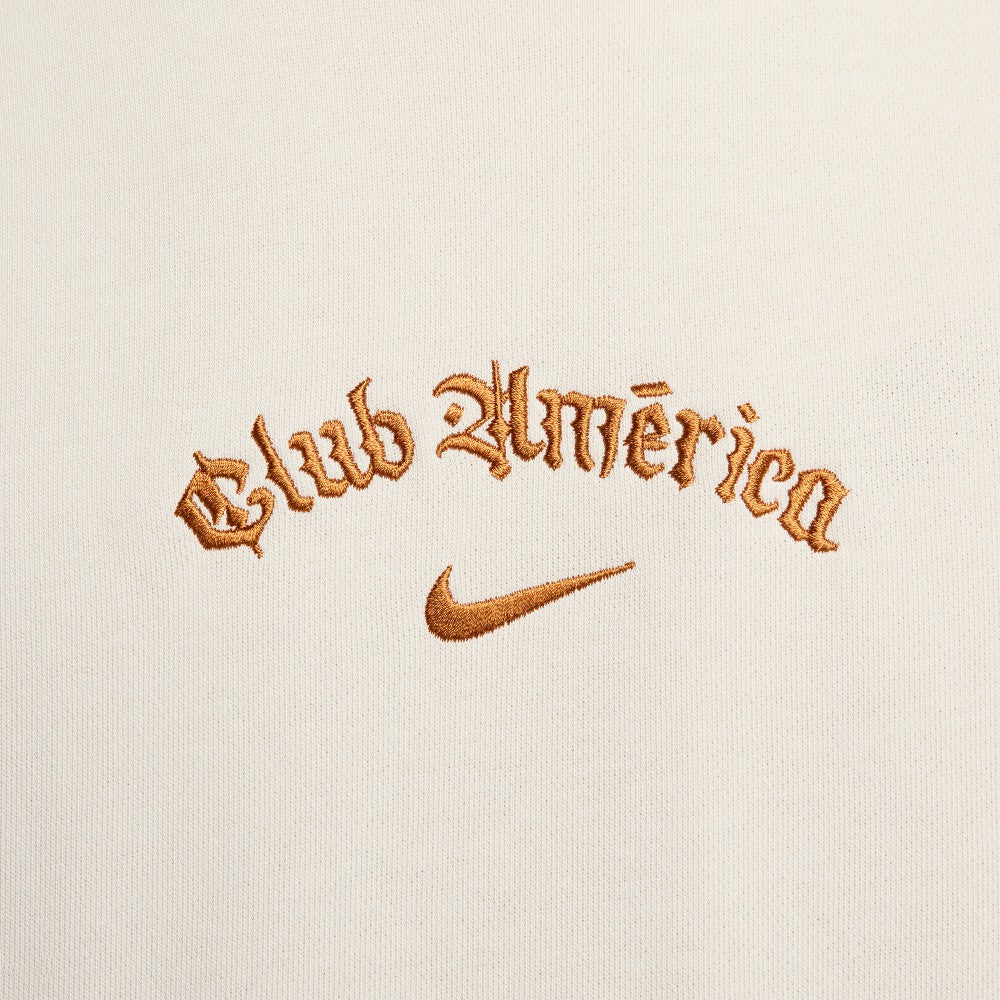 Club America CA x CA Club Fleece Pullover Hoodie - Nike Cream