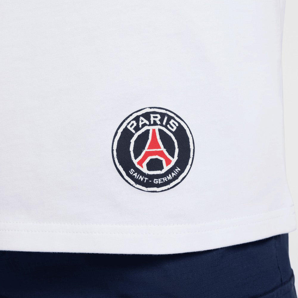 Paris Saint-Germain Swoosh T-Shirt - Nike White