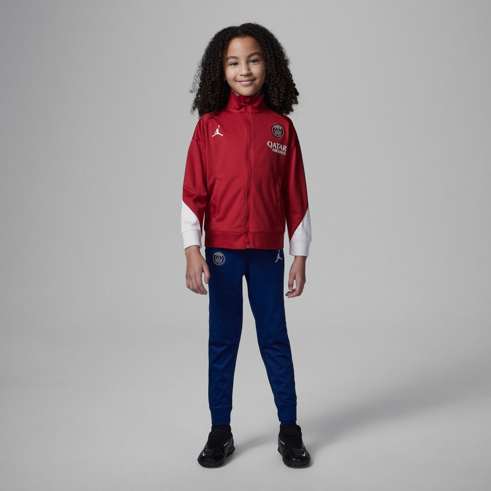 Paris Saint-Germain Jordan Brand Preschool 2024/25 Fourth Strike Full-Zip Track Suit - Jordan Red
