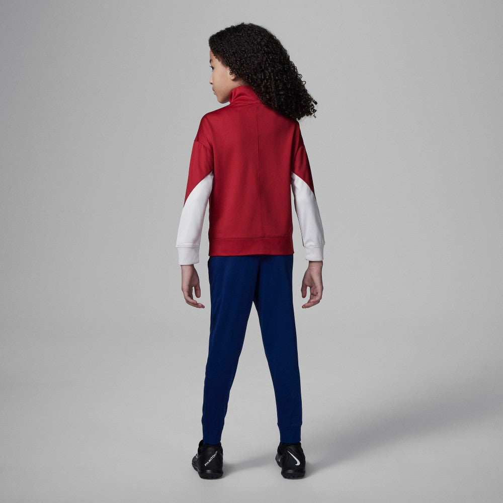 Paris Saint-Germain Jordan Brand Preschool 2024/25 Fourth Strike Full-Zip Track Suit - Jordan Red