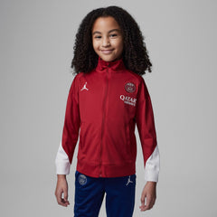 Paris Saint-Germain Jordan Brand Preschool 2024/25 Fourth Strike Full-Zip Track Suit - Jordan Red