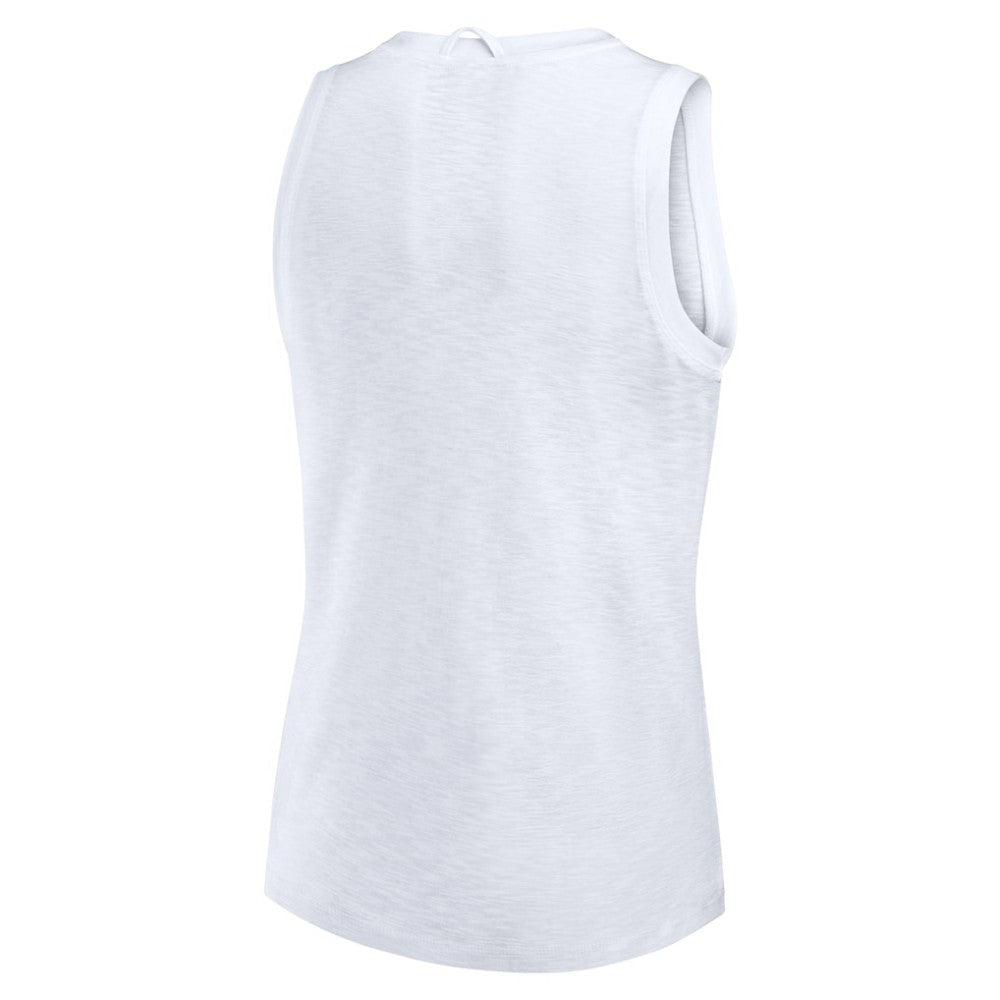NHL White Pittsburgh Penguins Fanatics Women's Slub Tank Top