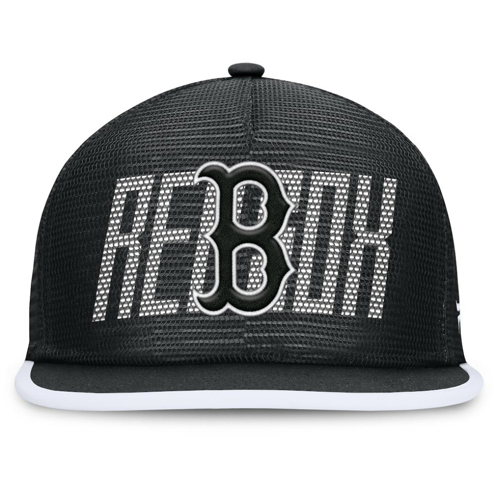 MLB Boston Red Sox Fanatics Let's Glow Line Drive Snapback Hat