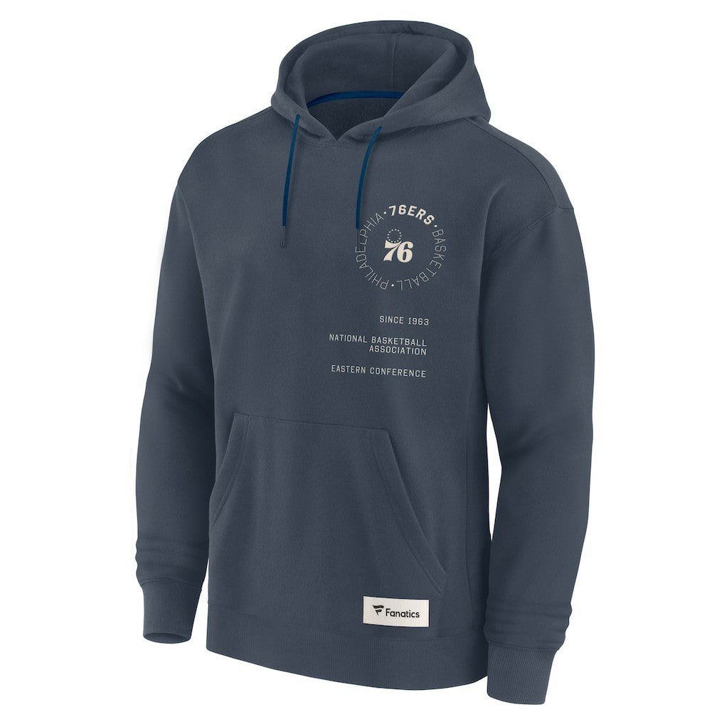 NBA Philadelphia 76ers Future Ground Info Elements Premium Pullover Hoodie
