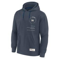 NBA Philadelphia 76ers Future Ground Info Elements Premium Pullover Hoodie