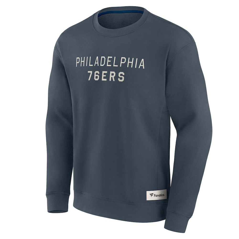 NBA Philadelphia 76ers Elements Future Ground Lettering Pullover Sweatshirt