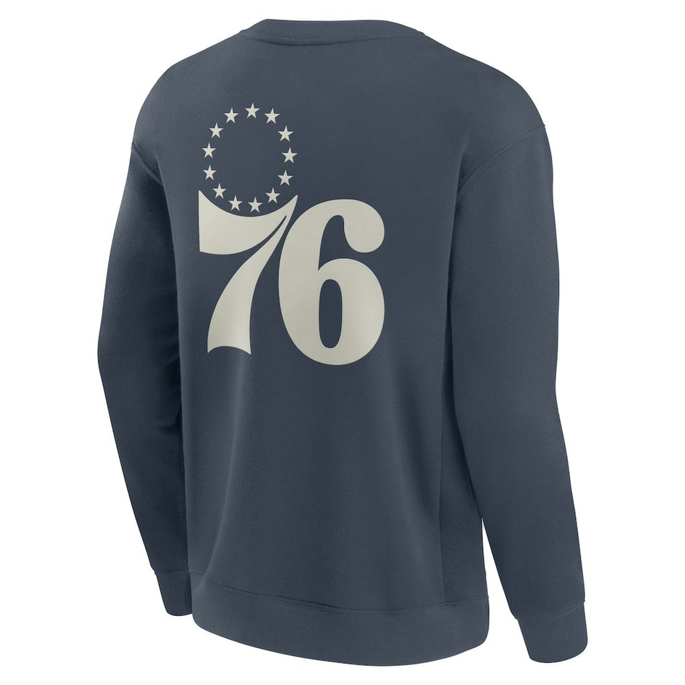 NBA Philadelphia 76ers Elements Future Ground Lettering Pullover Sweatshirt