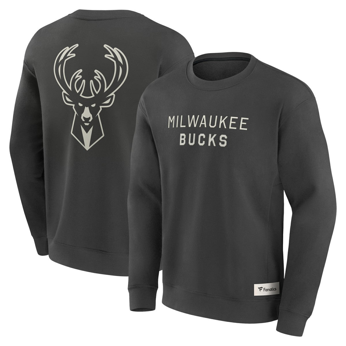 NBA Milwaukee Bucks Elements Future Ground Lettering Pullover Sweatshirt