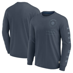NBA New York Knicks Elements Future Ground Tonal Info Long Sleeve T-Shirt