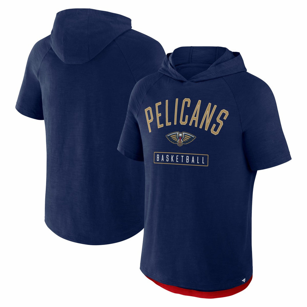 NBA New Orleans Pelicans Pass Legend Raglan Hoodie T-Shirt