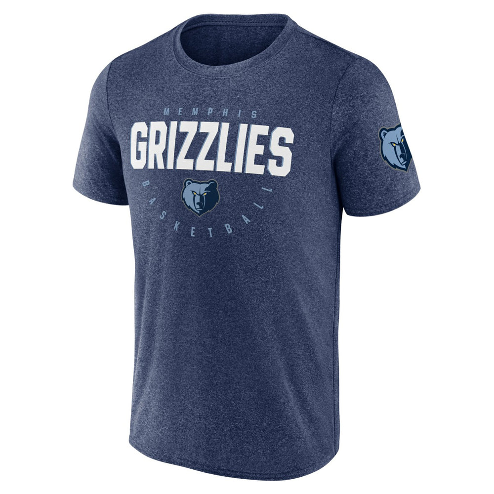 NBA Memphis Grizzlies Logo Athletic Block Practice Performance T-Shirt