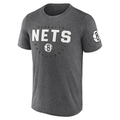 NBA Brooklyn Nets Logo Athletic Block Practice Performance T-Shirt