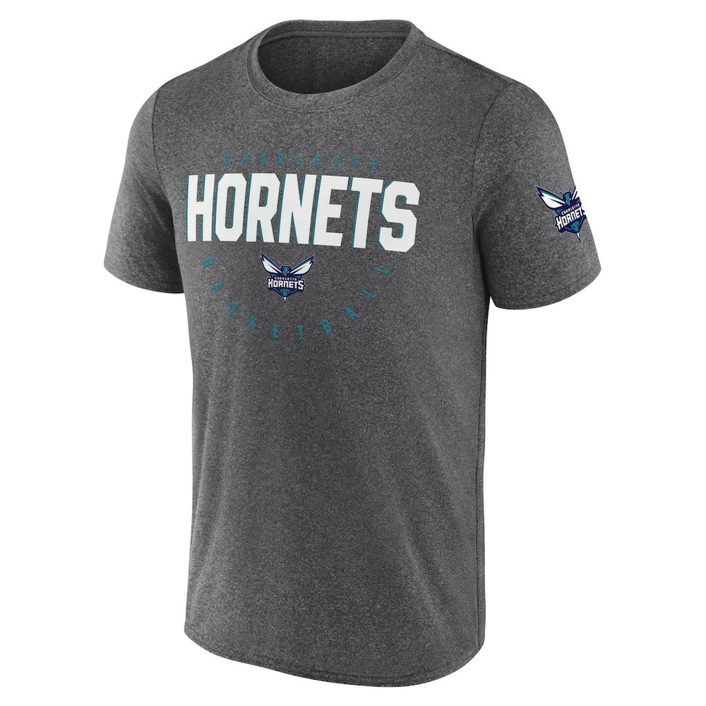 NBA Charlotte Hornets Logo Athletic Block Practice Performance T-Shirt