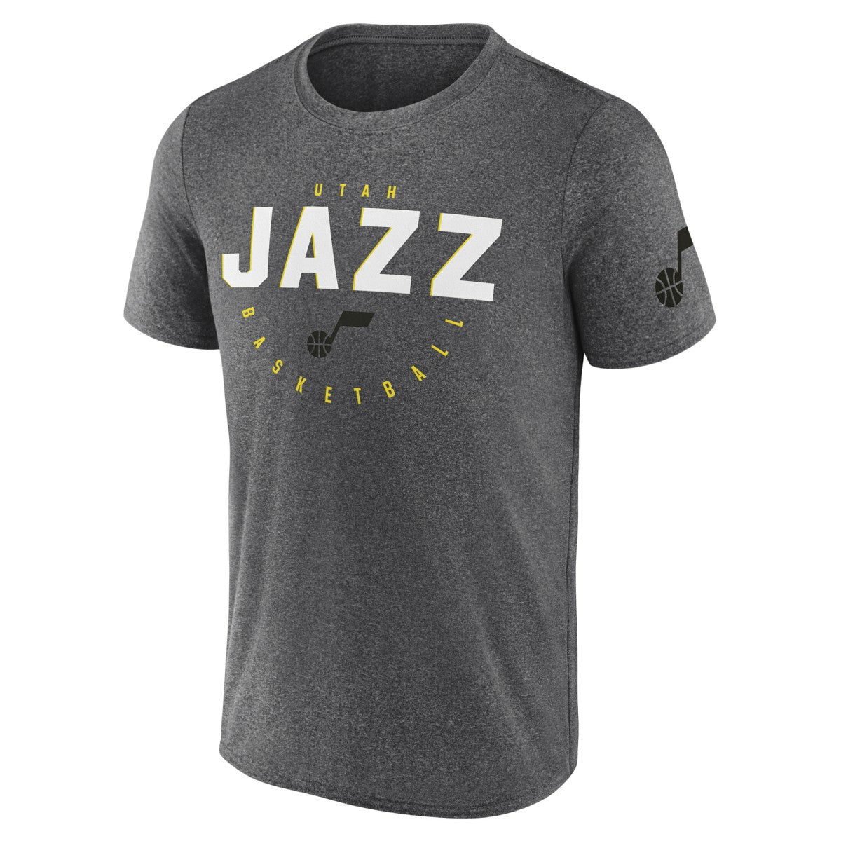 NBA Utah Jazz Logo Athletic Block Practice Performance T-Shirt