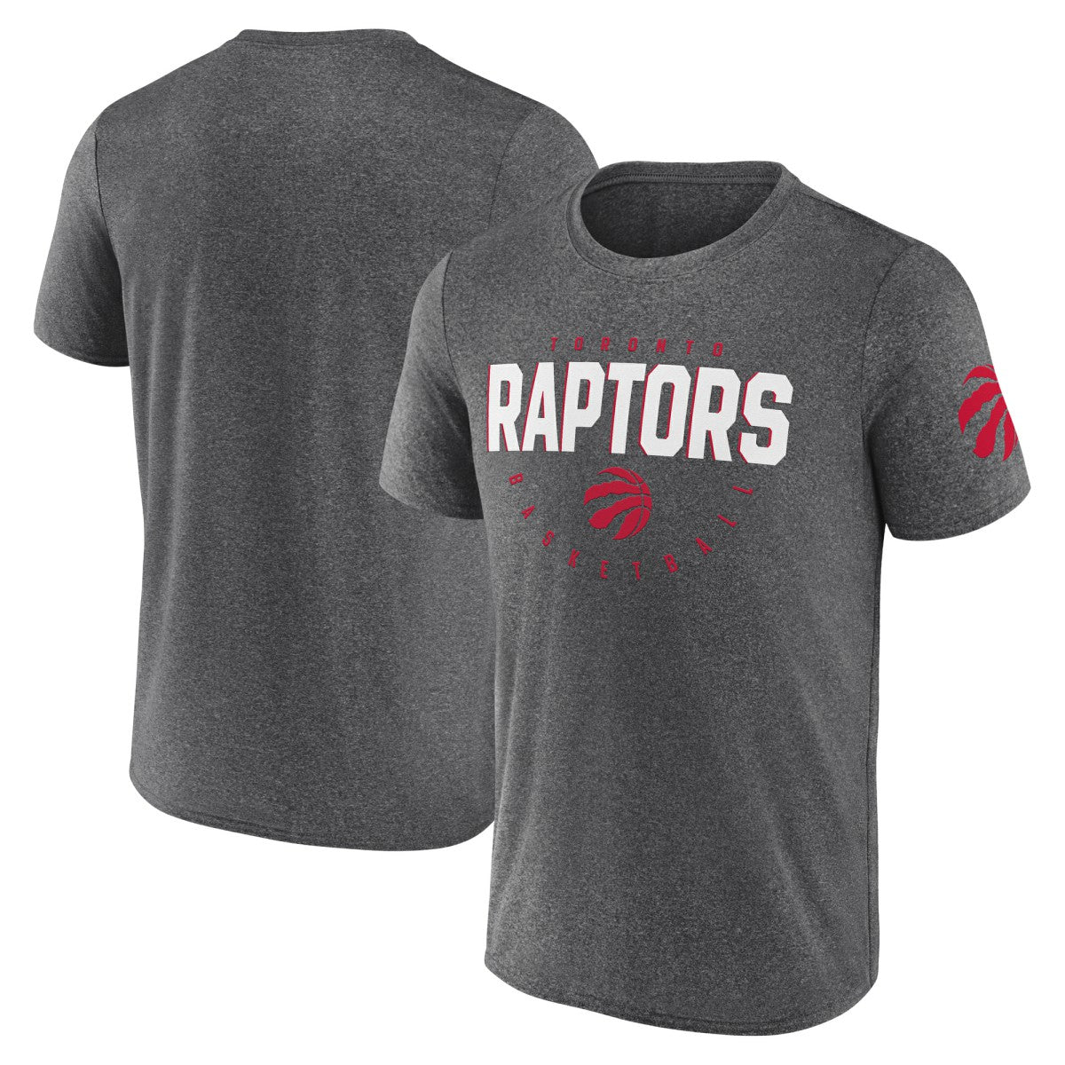 NBA Toronto Raptors Logo Athletic Block Practice Performance T-Shirt